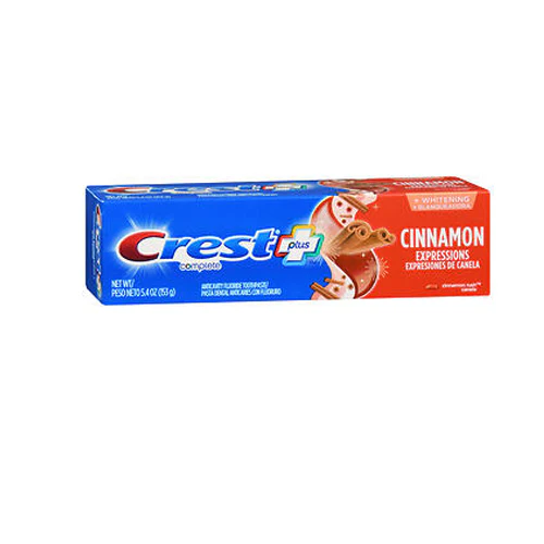 Crest, Plus Complete Cinnamon Expressions Toothpaste, 5.4 Oz