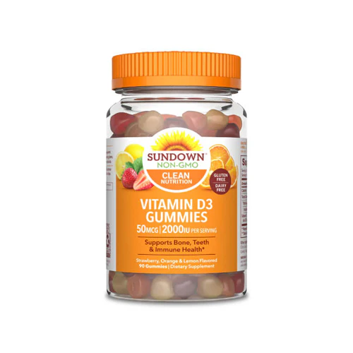 Sundown Naturals, D3 Gummies, 150 Count