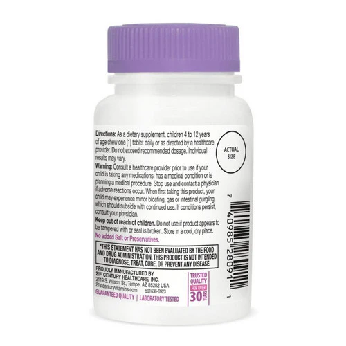 21st Century, Daily Probiotic Children's Chews, 30 Tabs - Image 2