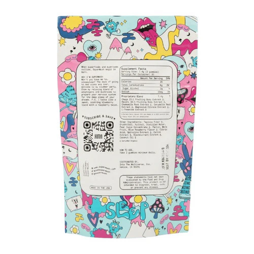 SuperMush, Daily Sleep Gummies, 60 Gummies - Image 2