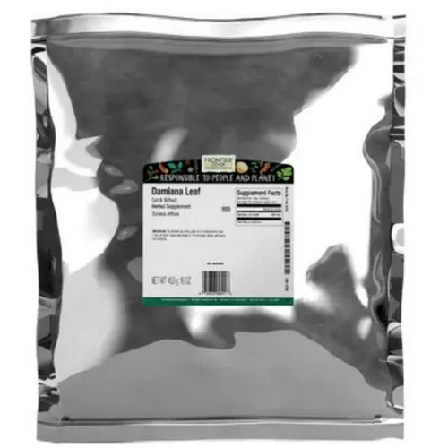 Frontier Coop, Damiana Leaf Cut & Sifted, 1 Lb