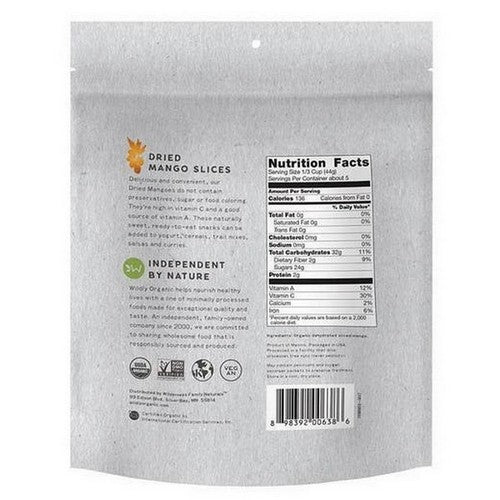 Wildly Natural, Dehydrated Mango Slices, 8 Oz - Image 2