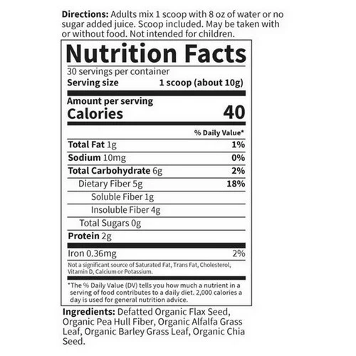 Garden of Life, DetoxiFiber, 10.5 Oz - Image 2