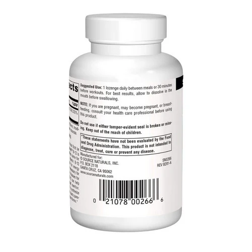 Source Naturals, Dibencozide Sublingual, 10000 mcg, 120 Tabs - Image 2
