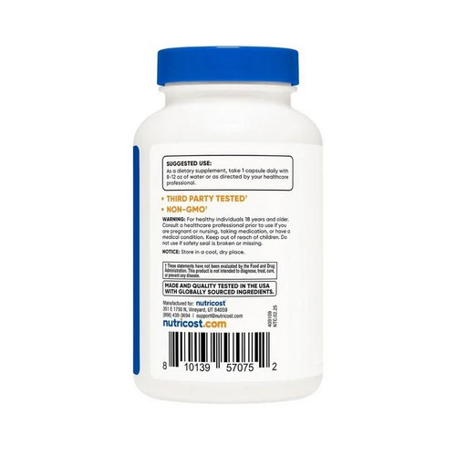 Nutricost, Digestive Enzyme Complex, 335 Mg, 120 Caps - Image 3