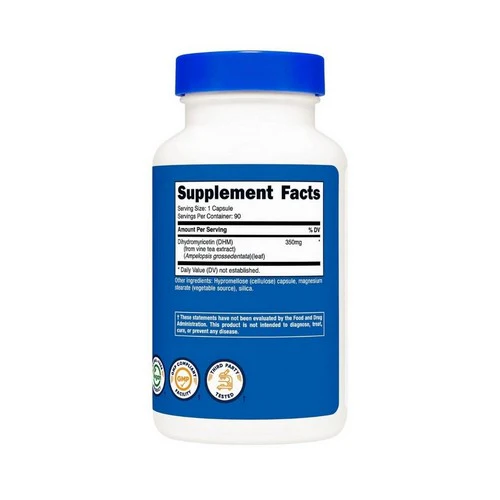 Nutricost, Dihydromyricetin DHM Capsules, 350 Mg, 90 Count - Image 2
