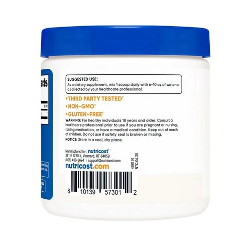 Nutricost, DMAE Bitartrate Powder, 100 Grams - Image 2