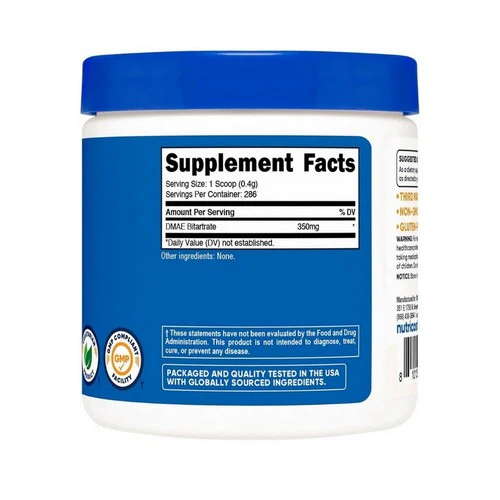 Nutricost, DMAE Bitartrate Powder, 100 Grams - Image 3