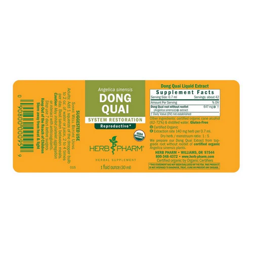 Herb Pharm, Dong Quai Extract, 1 Oz - Image 2