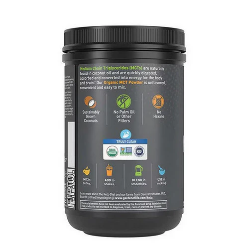 Garden of Life, Dr. Formulated Keto Organic MCT Powder, 10.58 Oz - Image 3
