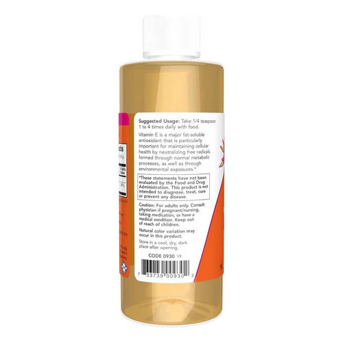 Now Foods, Vitamin E-Oil, 58 Mg, 4 Oz - Image 3