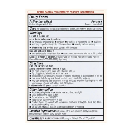 Foster And Thrive, Earwax Removal Kit, 0.5 Oz - Image 2