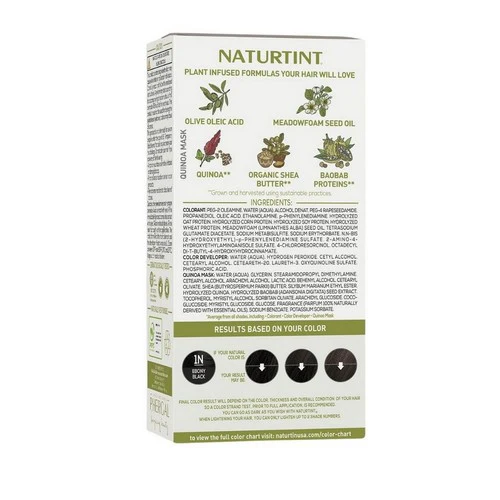 Naturtint, Ebony Black (1n), 5.28 oz - Image 2