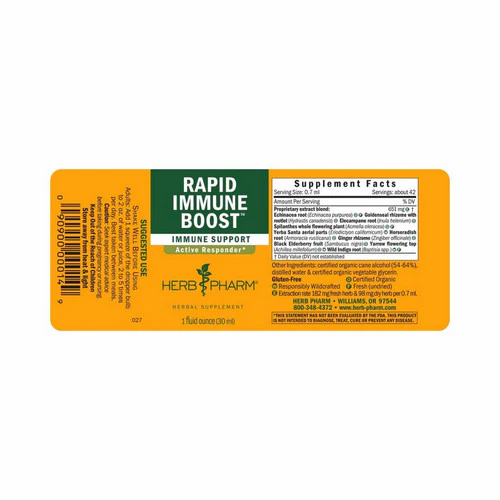 Herb Pharm, Rapid Immune Boost (Echinacea Goldenseal), 1 oz - Image 2