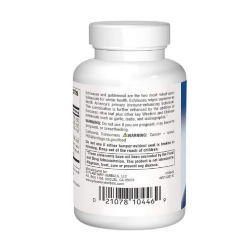 Planetary Herbals, Echinacea-Goldenseal, with Olive Leaf 60 Tabs - Image 2