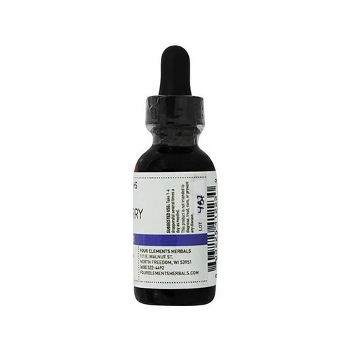 Four Elements Herbals, Elderberry Tincture, 1 Oz - Image 2