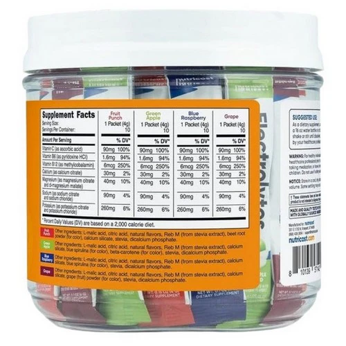 Nutricost, Electrolytes Hydration Complex Stickpacks Variety Pack, 40 Sticks - Image 2