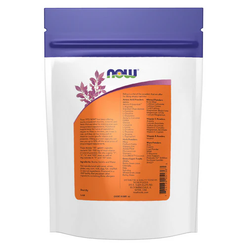 Now Foods, Empty Capsules Gelatin Double 00, 250 Caps - Image 2