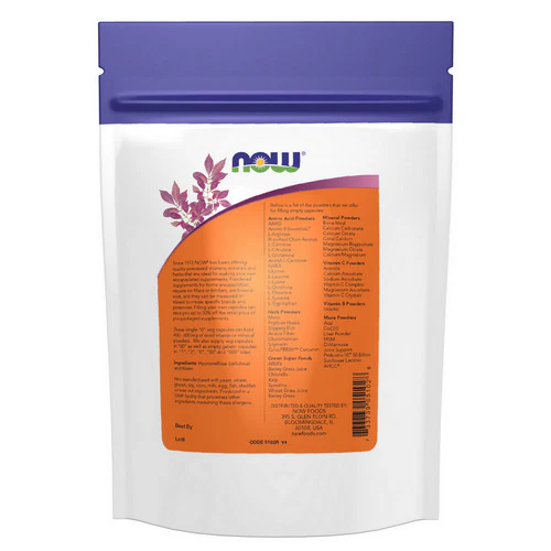 Now Foods, Empty Vegetarian Capsules, Non-gelatin, 300 caps - Image 2