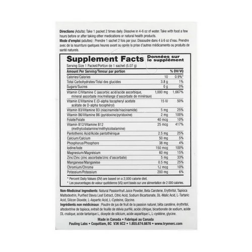Ener-C, Ener C Passionfruit Sugar Free, 30 Packets - Image 3