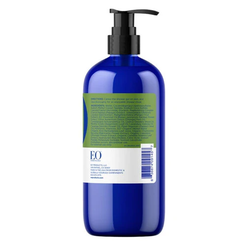 EO Products, EO Jasmine Verbena Shower Gel, 16 Oz - Image 2