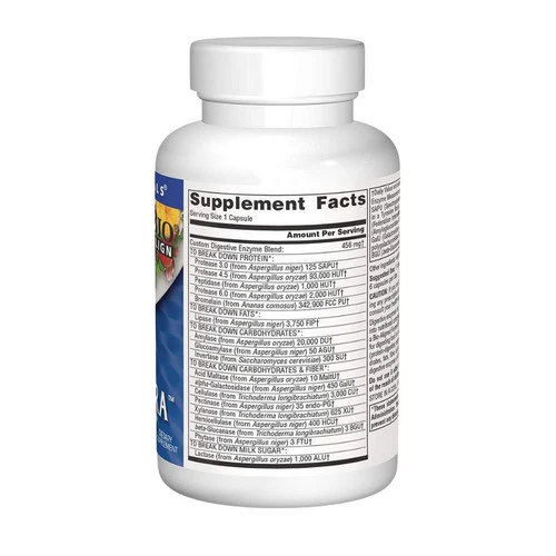 Source Naturals, Essential Enzymes Ultra, 30 vcaps - Image 2