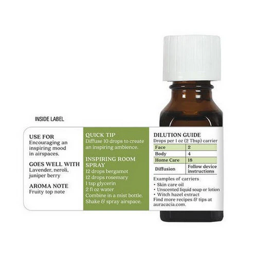 Aura Cacia, Essential Oil Bergamot, (citrus bergamia) 0.5 Fl Oz - Image 5