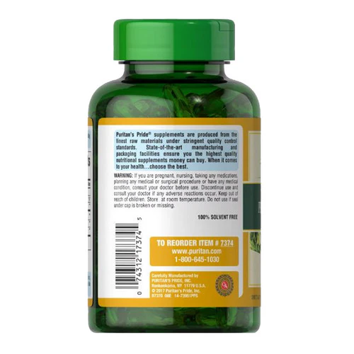 Puritan's Pride, Evening Primrose Oil with GLA, 1000 mg, 120 Softgels - Image 3