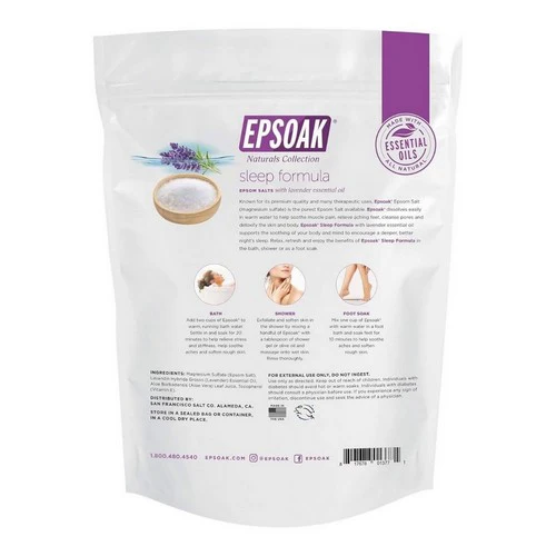 Epsoak, Everyday Epsom Salt, 2 lbs - Image 2