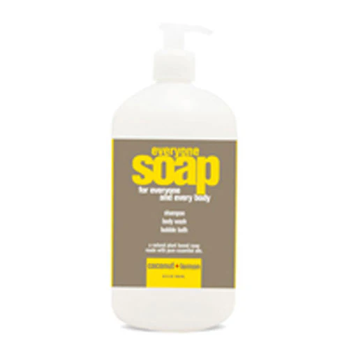 EO Products, Everyone Liquid Soap, Coconut & Lemon 32 OZ