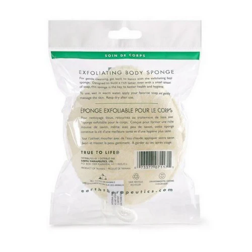 Earth Therapeutics, Exfoliating Body Sponge, 1 EACH - Image 3