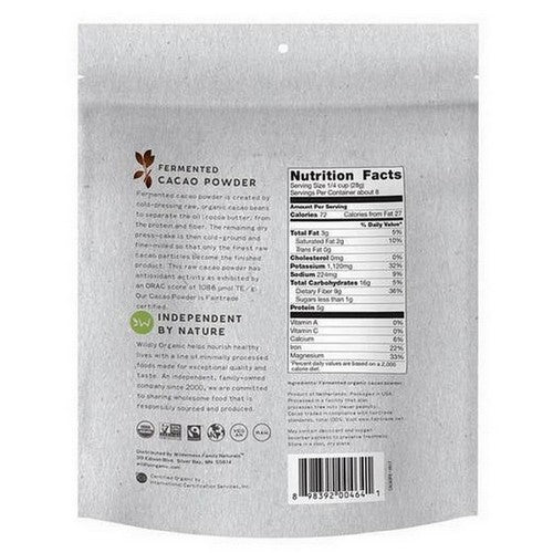 Wildly Natural, Fermented Cacao Powder, 8 Oz - Image 2