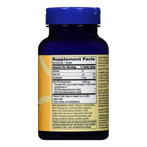 Foster And Thrive, Fish Oil, 1000 Mg, 60 Softgels - Image 3