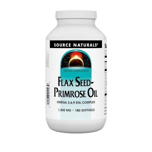 Source Naturals, Flaxseed-Primrose Oil, 1300 mg, 180 Softgels