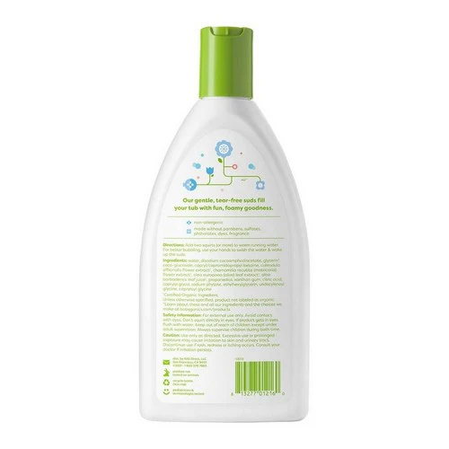 Babyganics, Fragrance-Free Baby Bubble Bath, 20 Oz - Image 2