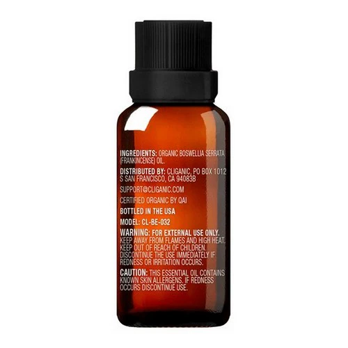 Cliganic, Frankincense Oil, .33 Oz - Image 3