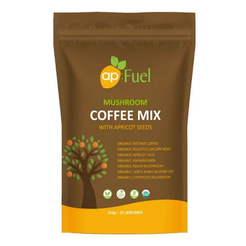 Apricot Power, Fuel Mushroom Coffee Mix, 150 Grams