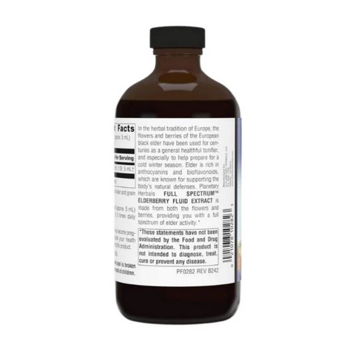 Planetary Herbals, Full Spectrum Elderberry, Fluid Extract 8 Fl Oz - Image 3