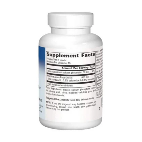 Planetary Herbals, Full Spectrum Rhodiola Rosea Extract, 30 Tabs - Image 2