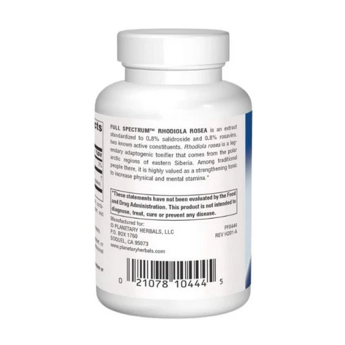 Planetary Herbals, Full Spectrum Rhodiola Rosea Extract, 60 Tabs - Image 3