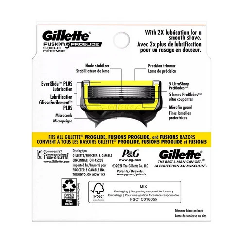 Gillette, Fusion Proshield Cartridges, 8 Count - Image 2