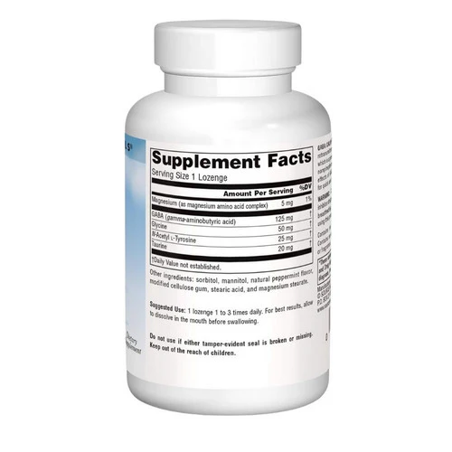 Source Naturals, Gaba Calm, Peppermint 60 Lozenges - Image 2