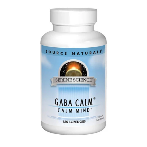 Source Naturals, Gaba Calm, Peppermint, 120 Lozenges