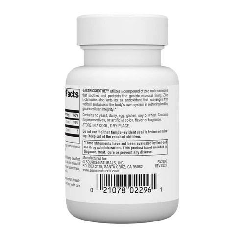 Source Naturals, Gastric-Soothe, 60 Caps - Image 3