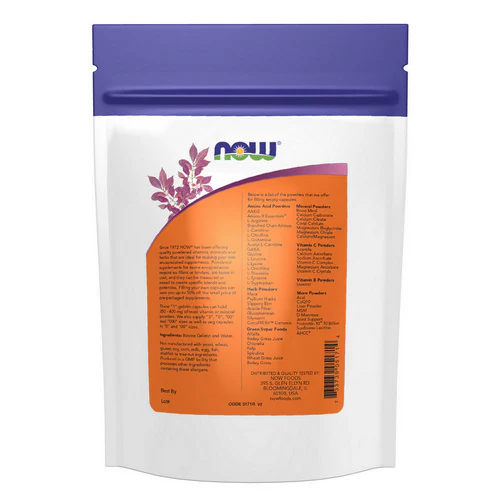 Now Foods, Gelatin Caps, 500 Caps, 1 - Image 2