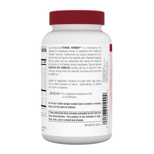 Source Naturals, Genistein, 1000 mg, 60 Tabs - Image 3