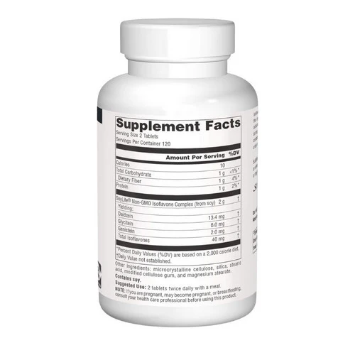Source Naturals, Genistein Soy Complex, 1000 mg, 240 Tabs - Image 2