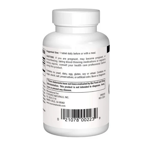 Source Naturals, Ginkgo-24 Biloba Extract, 120 MG, 120 Tabs - Image 3