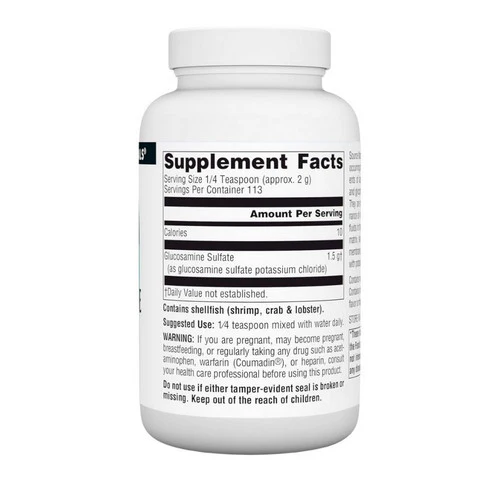 Source Naturals, Glucosamine Sulfate, Powder 8 Oz - Image 2