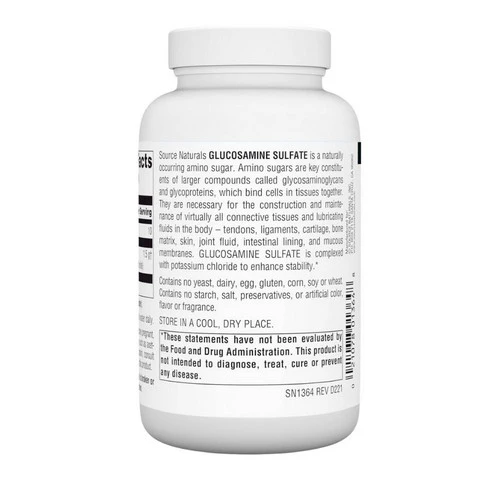 Source Naturals, Glucosamine Sulfate, Powder 8 Oz - Image 3